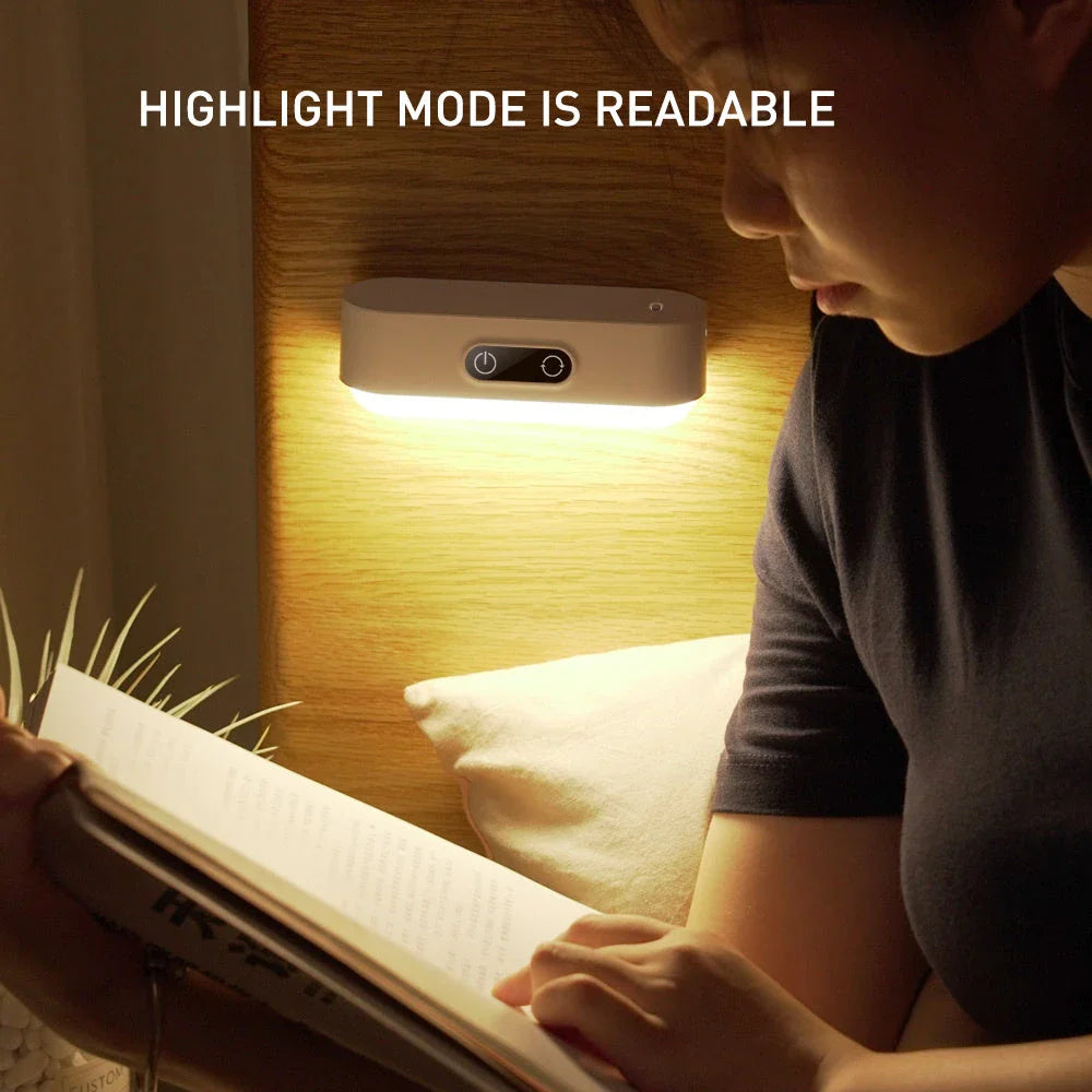 Versatile LED desk lamp with magnetic base, adjustable brightness, and automatic on/off sensor