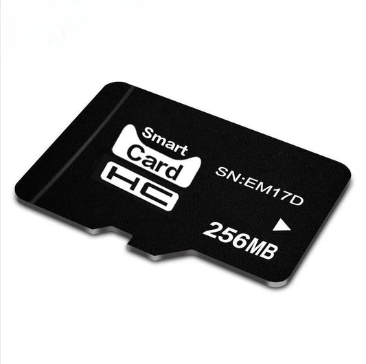 256MB TF memory card with 11mm width, 15mm length, 1mm thickness for digital storage
