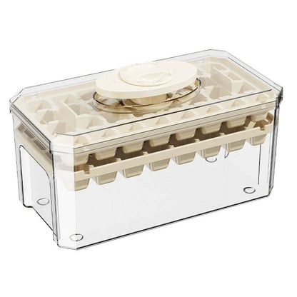 PP material ice cube tray with quick release design for easy demolding