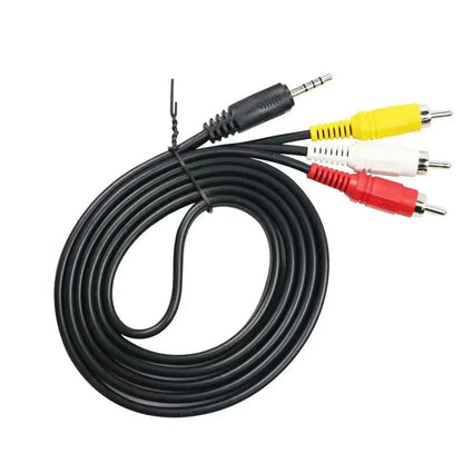 RCA Lotus head audio video cable for set-top box and TV, available in 0.5m to 10m lengths, Standard or Extended Edition.
