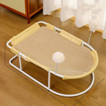 Large grey cat kennel with mesh panels showing interior space measuring 120cm
