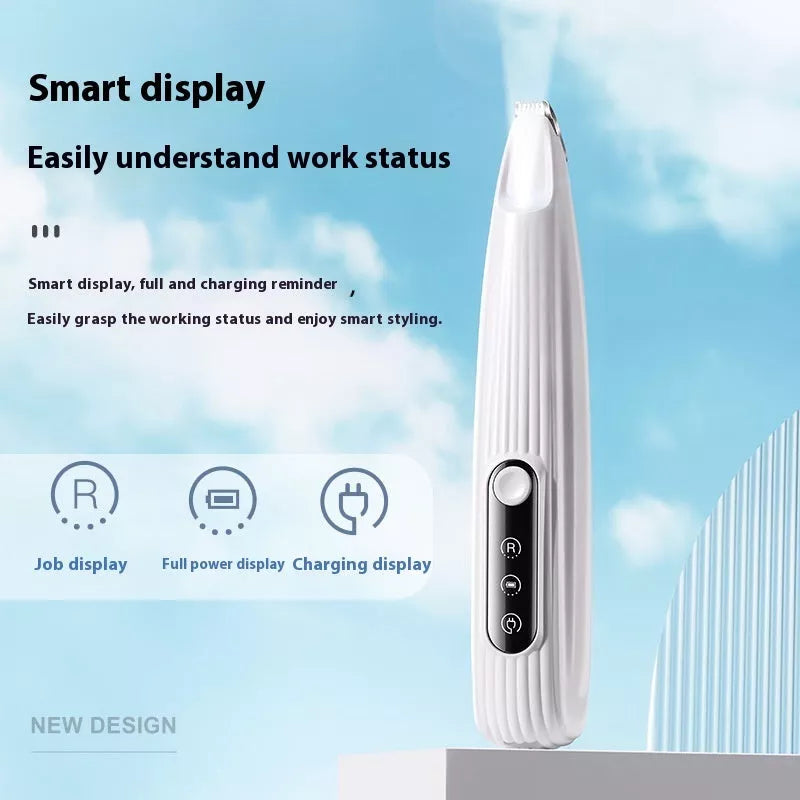 LED Light Pet Hair Clipper for safe and efficient grooming of dogs and cats