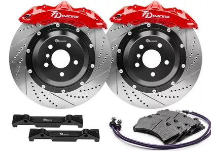 Volkswagen Brake Caliper Kit with big six piston design for enhanced braking performance