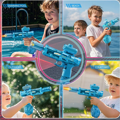 Ice Mouse electric water gun toy with 500ml water tank and high-speed firing system