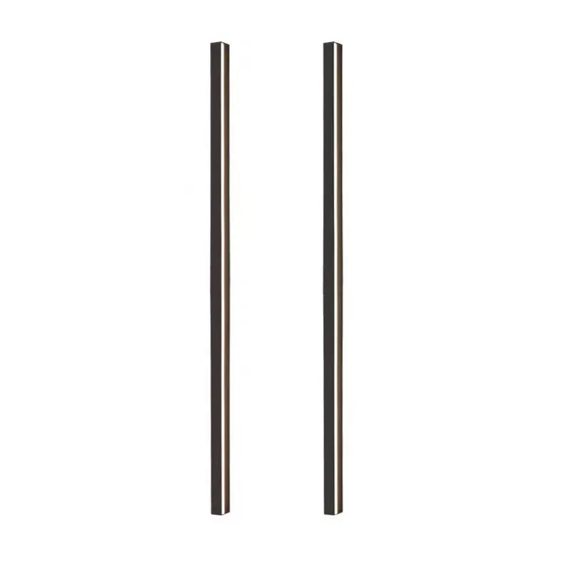 80cm aluminium LED wall lamp with PC shade showing three colour temperature options
