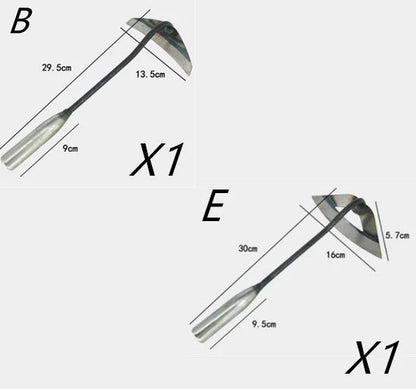 Premium Manganese Steel Garden Hoe - Durable and Versatile Gardening Tool