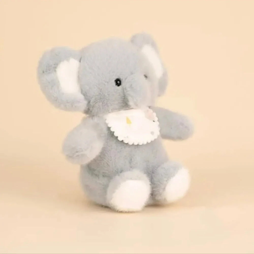 Clapping plush doll with sound functions, 20cm tall with elephant, fox or penguin design