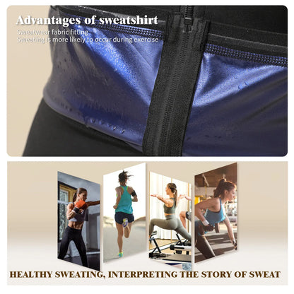 Women's black zip vest shapewear storm sweatshirt with adjustable design for comfort and style.