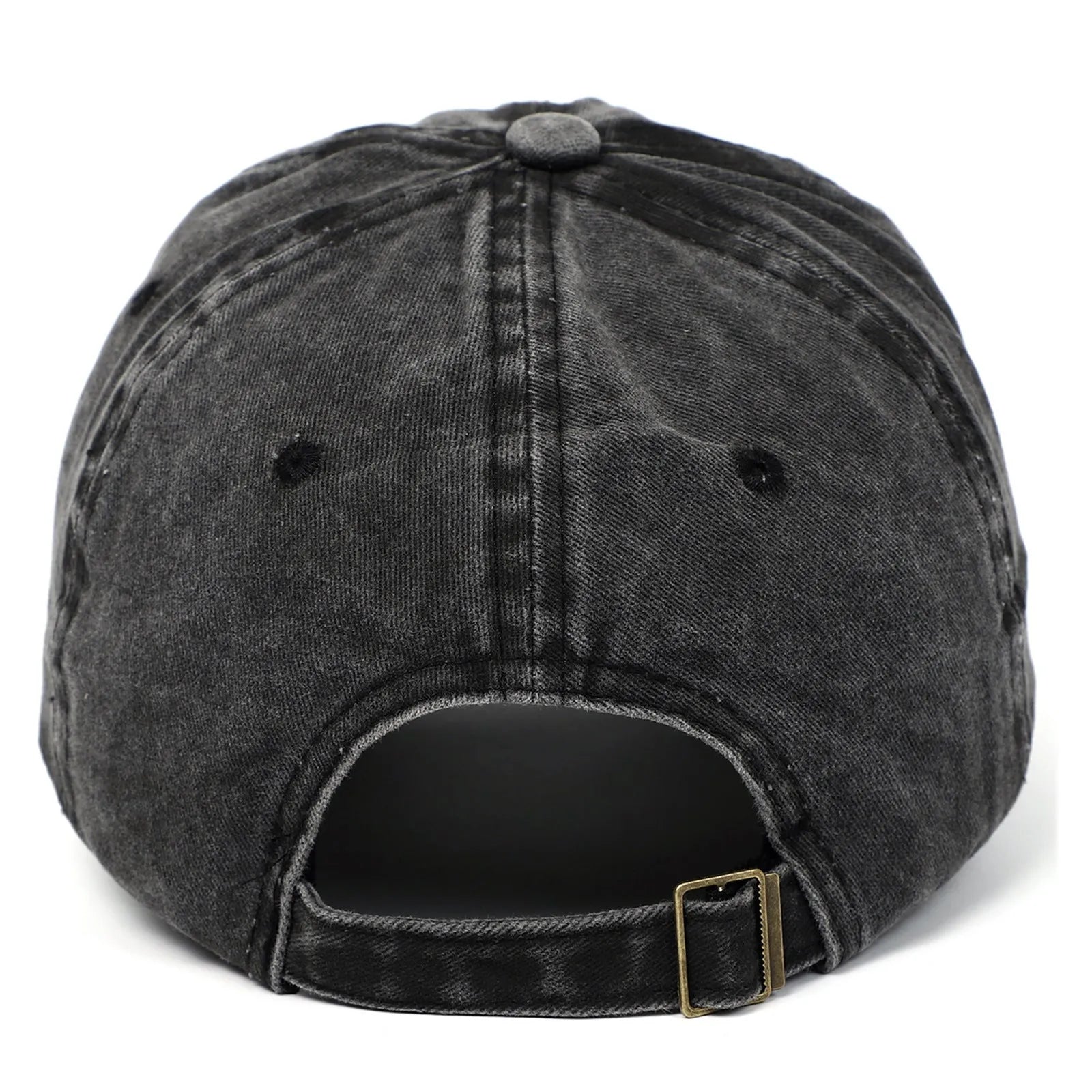 Adjustable cotton baseball cap with embroidered retro love design in various colours.