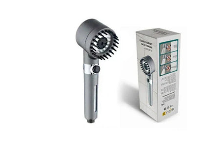Premium high-pressure rainfall shower head with multiple spray modes and filtration for a refreshing and relaxing bathing experience