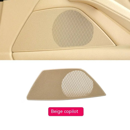 BMW 5 Series door speaker cover replacement part in ABS PC plastic measuring 28.5cm × 11cm × 5cm