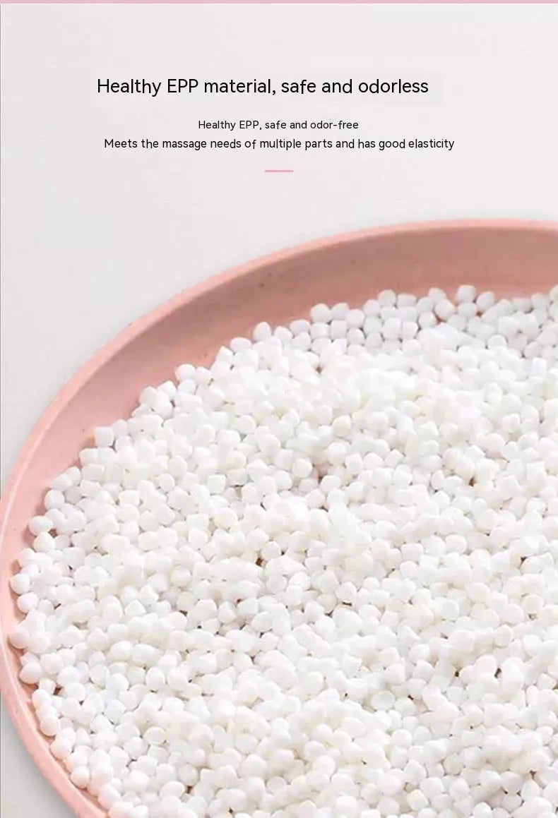 Black Hollow Sports Foam Roller for balance, pilates, and fitness