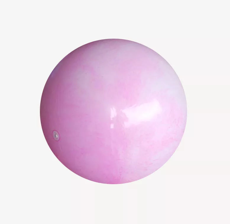 Polyvinyl Chloride Yoga Ball for fitness and Pilates in vibrant colors