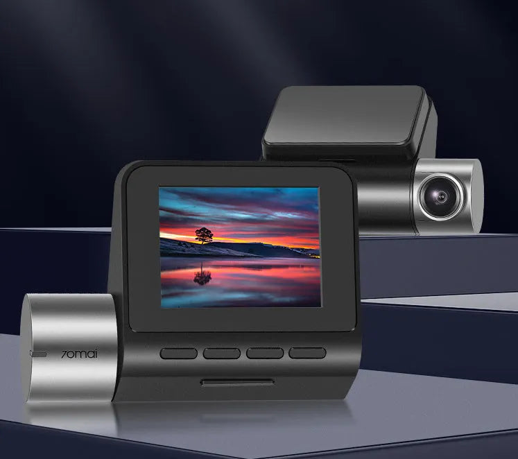 70 Mai A500S black rearview mirror driving recorder with wide-angle lens and SONY sensor
