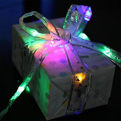 Waterproof LED ball string lights in blue, warm white, white, and multicolor for Christmas and wedding decorations