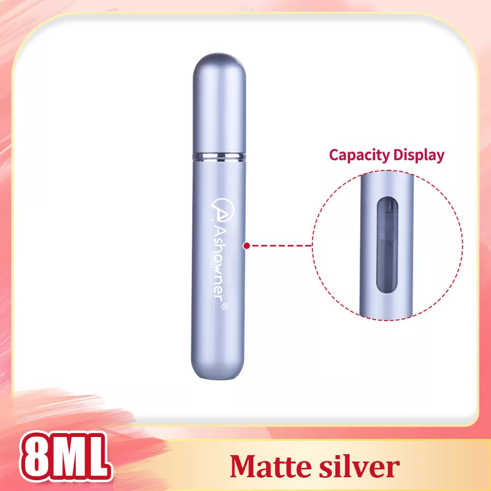 Mini Portable Perfume Bottle Spray in various colors and sizes for on-the-go fragrance