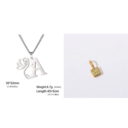 Stainless steel fashion necklace with geometric cross chain design and electroplated finish in gold or silver colour