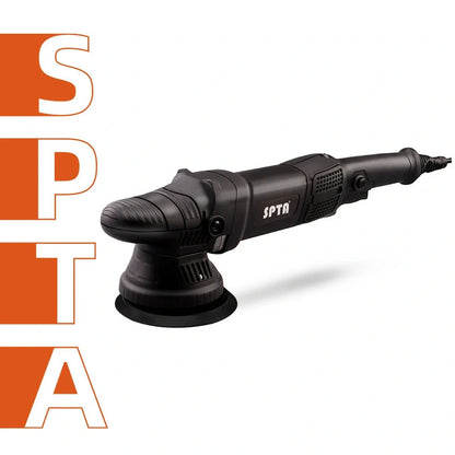 5-inch polishing machine with 125mm backing plate and variable speed control from 2000-5200 OPM