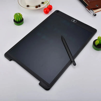 LCD handwriting board for children in black, blue, green, or red with stylus pen and clear button