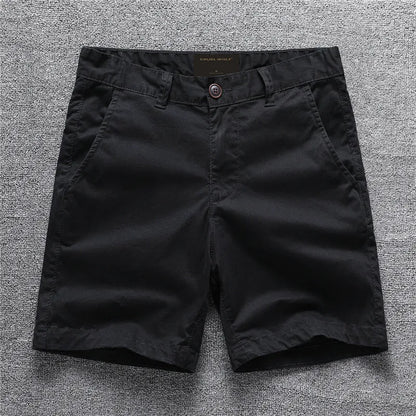 Cotton camouflage summer shorts with zip placket in multiple colour patterns including army green and sand camouflage