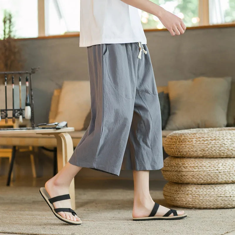 Women's plus size linen shorts in straight leg skinny fit available in multiple colours and sizes