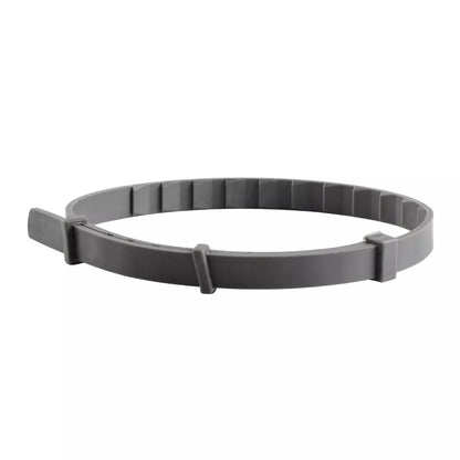 Adjustable silicone pet collar in various colors for flea and tick protection