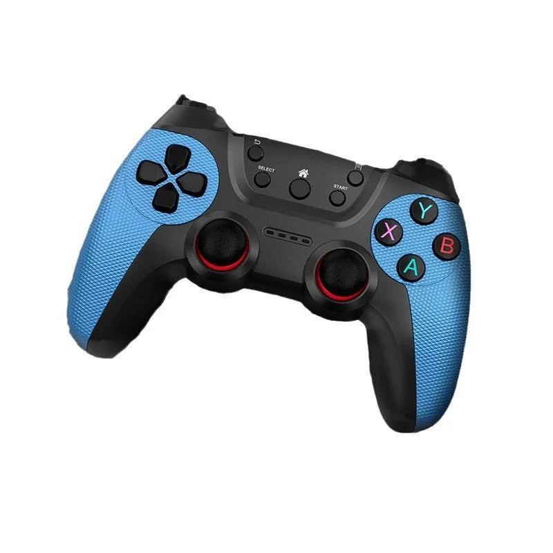 X2 Blue Game Console 4K Double Connection Battle Wireless with HDMI Interface, USB Charging Cable and Two Wireless Handles, 16x10x12cm Plastic Games System for TV, Suitable for Ages Over 6