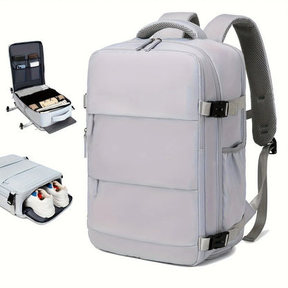 Men's large capacity multifunctional luggage backpack in nylon with 20-35L storage for leisure travel