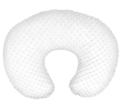 Soft coral fleece U-shaped nursing pillow pillowcase in various colors