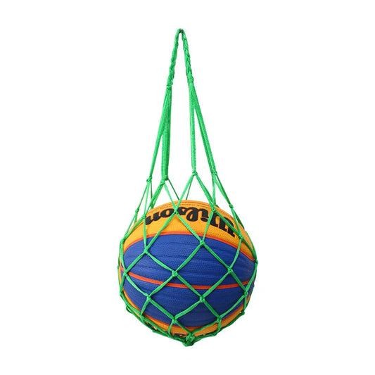 Durable mesh sports bag for basketball, football, and volleyball with bold storage options