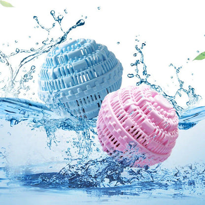 Laundry Ball Decontamination Anti-Winding Artifact in blue, pink, white, and green