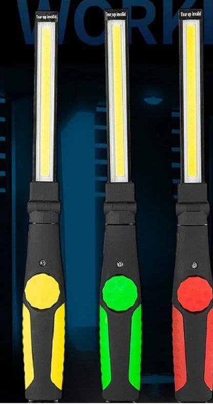 Versatile Magnetic LED Worklight with Adjustable Brightness and Rotatable Light Bar