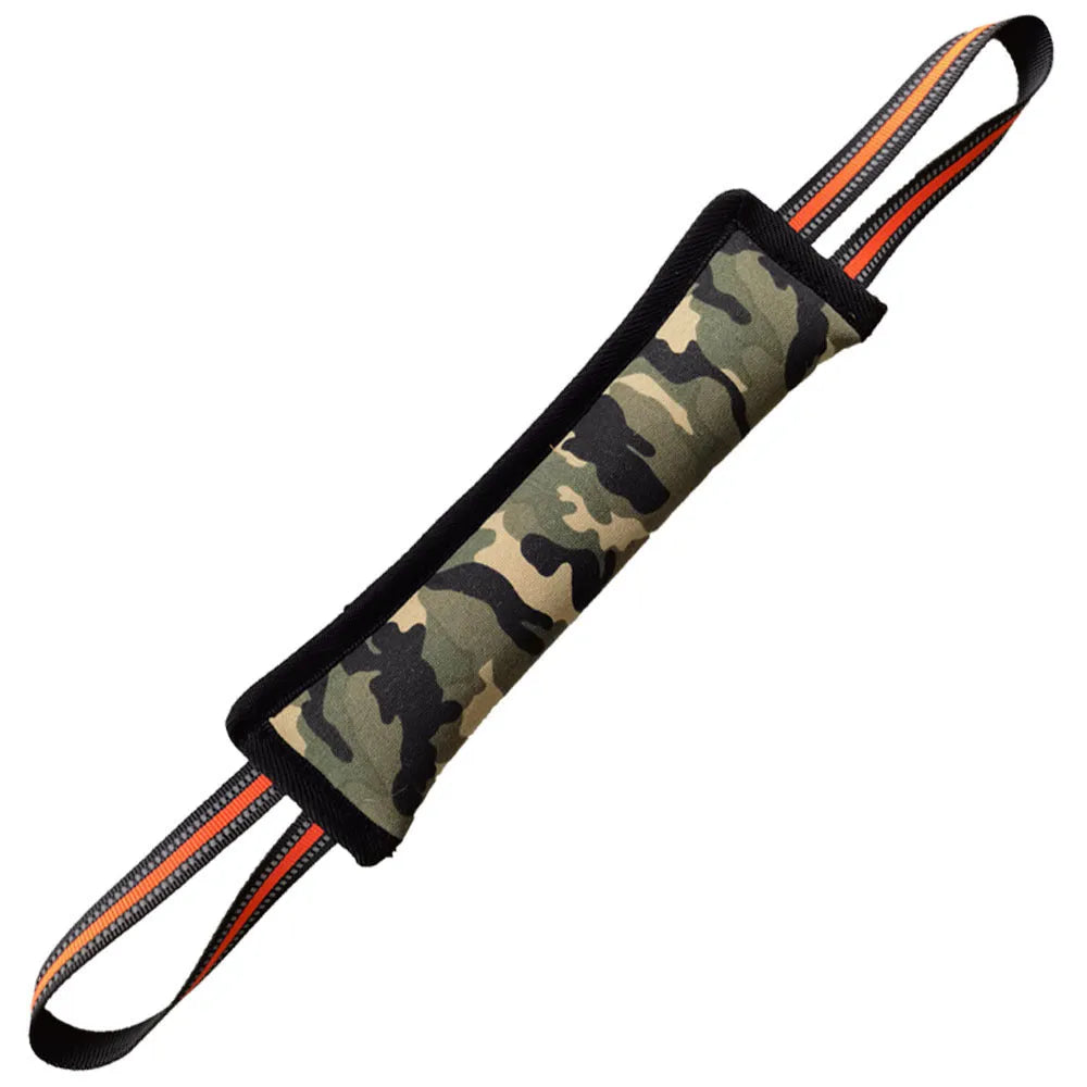 Camouflage cloth dog training stick, bite-resistant pet toy for interactive training, specification LY307, single pack