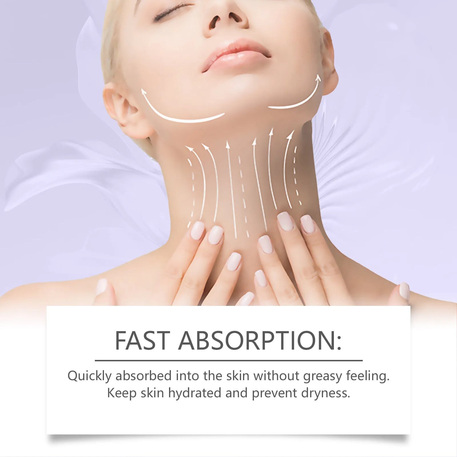 30g jar of moisturising daily neck cream containing retinol and ceramides