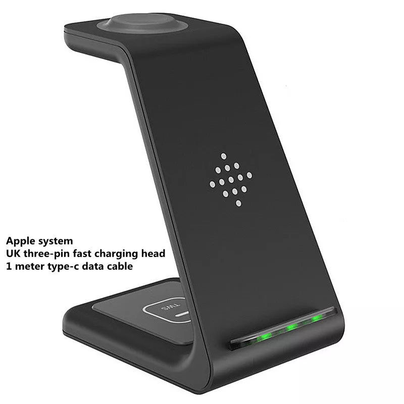 3-in-1 Fast Charging Station for Samsung Galaxy Watch and Buds, compact and efficient