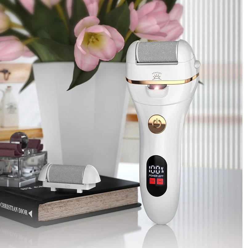 Electric Foot Grinder with dual-speed control for effective dead skin and callus removal