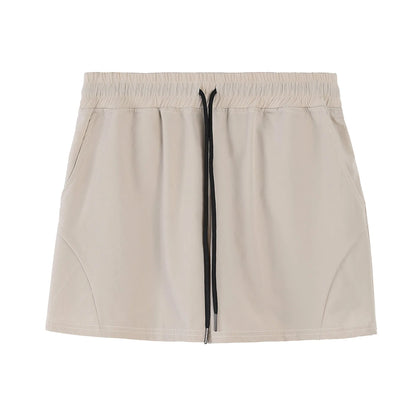 Men's grey polyester basketball shorts with elastic waistband for summer sports wear