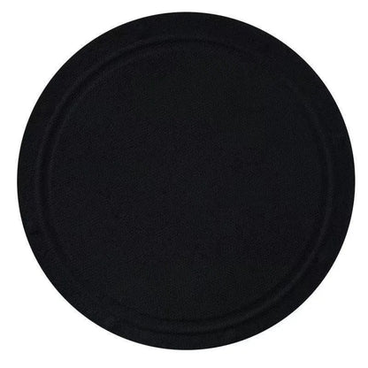Rubber bath towel with fingertip texture design in a round cake pattern.