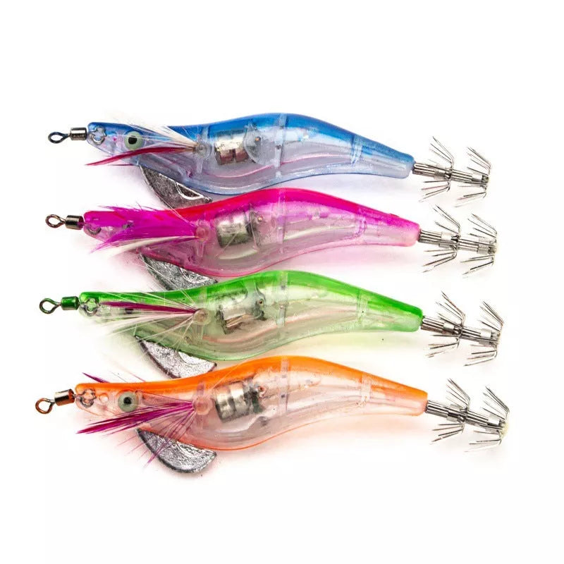 Bionic Bait Electronic Shrimp Mino with 3D eyes, 10cm length, perfect for fishing