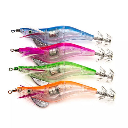 Bionic Bait Electronic Shrimp Mino with 3D eyes, 10cm length, perfect for fishing