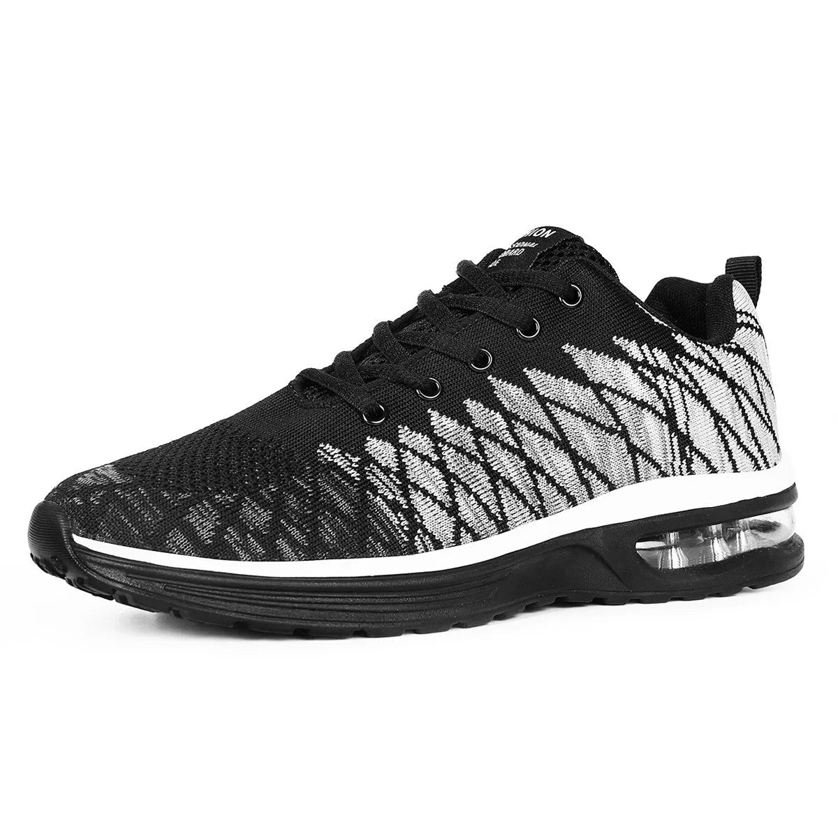 Casual Flyknit running shoes with mesh uppers and PU sole in various colours