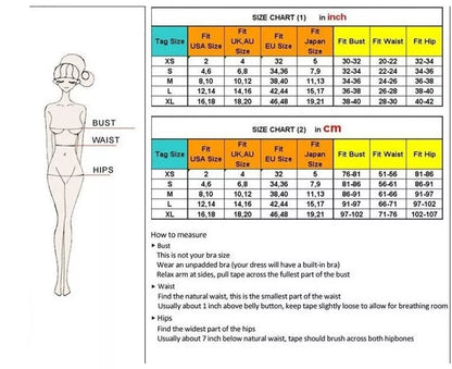 Women's floral print ruffle bikini swimsuit in green and white, sizes S to XL