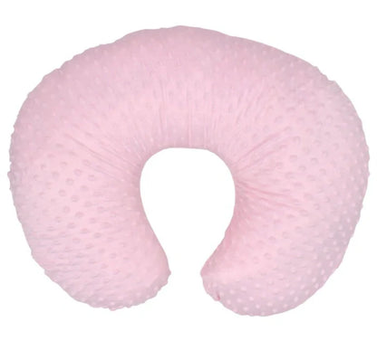 Soft coral fleece U-shaped nursing pillow pillowcase in various colors