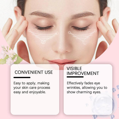 Collagen Light Wrinkle Eye Cream in 100g jar for fine lines and dry skin
