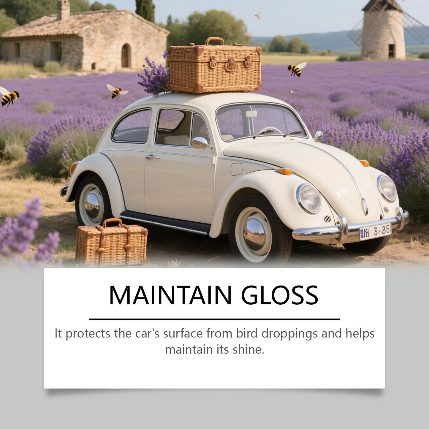 120ml ceramic coating spray bottle for vehicle paint protection with anti-fading properties