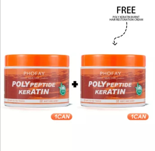 PHOFAY POLY KERATIN BURNT HAIR RESTORATION CREAM for damaged hair repair