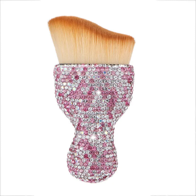 Car interior cleaning brush with soft PVC bristles in white, pink, or black colour options