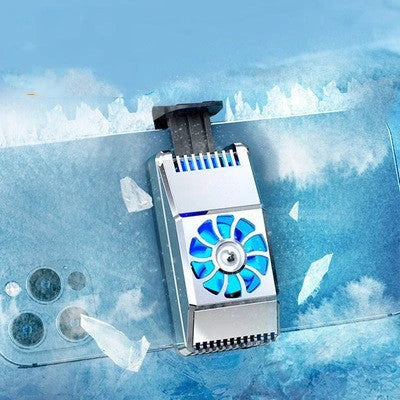 Advanced mobile phone cooling system with dual-core refrigeration technology for superior temperature control and heat dissipation