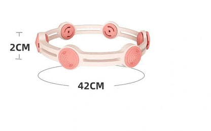 Adjustable pet flea and mosquito repellent collar with natural essential oils