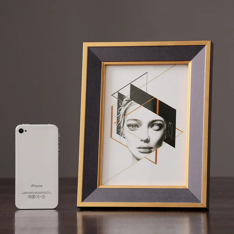 Solid wood photo frame desktop picture frame decoration in 6, 7 and 10 inch sizes